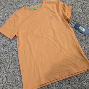 Polo NWT orange short sleeve tee (sz 5)